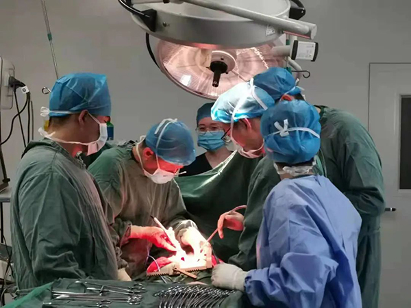 胸外科李天阳主任团队为巨大胸骨后甲状腺肿患者成功实施手术