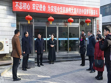 【今日头条】市卫计委汪孝男主任、韩恩元书记带队慰问我院一线医护人员，并实地检查安全生产